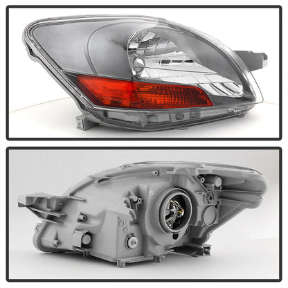 SPYDER xTune Toyota Yaris Sedan 06-12 Passenger Side Headlight -OEM Left HD-JH-TYA06-OE-R 9036064
