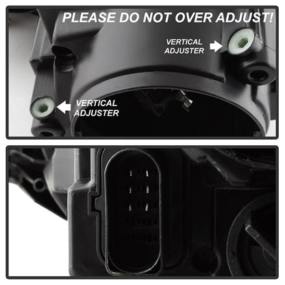 SPYDER xTune Volkswagen Golf 06-09 Passenger Side Headlight - OEM Right HD-JH-VJ06-OE-R 9039980