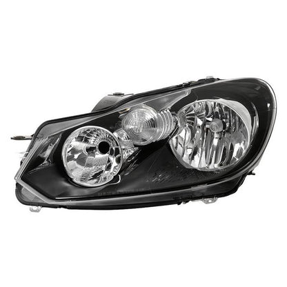 SPYDER xTune 10-14 VW Golf MK6 Driver Side Halogen Headlight - OE Left (HD-JH-VWG610-OE-L) 9942860
