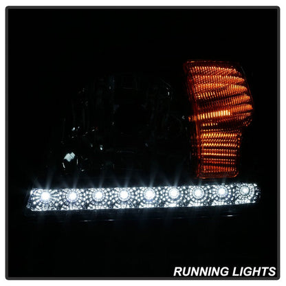 SPYDER xTune 00-05 Cadillac Deville Crystal Headlights - Chrome (HD-ON-CADDEV00-C) 9040375