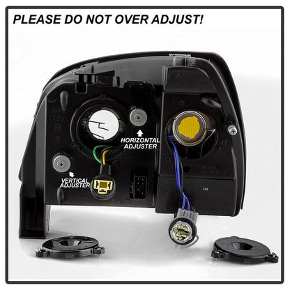 SPYDER xTune 00-05 Cadillac Deville Crystal Headlights - Chrome (HD-ON-CADDEV00-C) 9040375