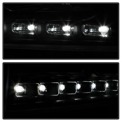 SPYDER Xtune Dodge Charger 06-10 1Pc LED Crystal Headlights Black HD-ON-DCH05-1PC-LED-BK 5017635