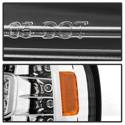 SPYDER Xtune Ford F150 97-03 Crystal Headlights w/ Clear LED Corners Chrome HD-ON-FF15097-LED-SET-C 5014191