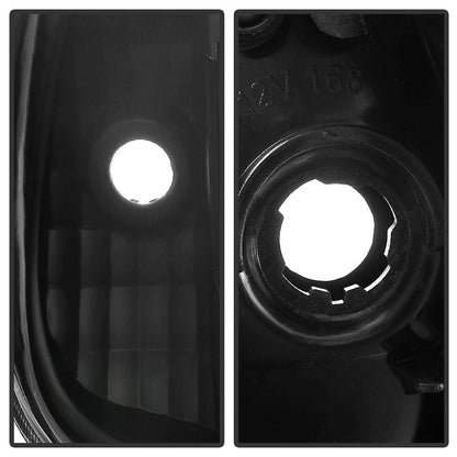 SPYDER Xtune Toyota Tacoma 01-04 1 Piece w/ Black Trim Crystal Headlights Black HD-ON-TT01-1PC-LED-BK 5056214