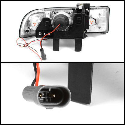 Spyder Chevy S10 98-04/Chevy Blazer 98-05 Crystal Headlights Black HD-YD-CS1098-BK 5012425