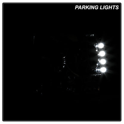 Spyder Chevy Silverado 1500 99-02 ( Not Fit HD Model)LED Crystal Headlights Chr HD-YD-CS99-1PC-AM-C 5012456