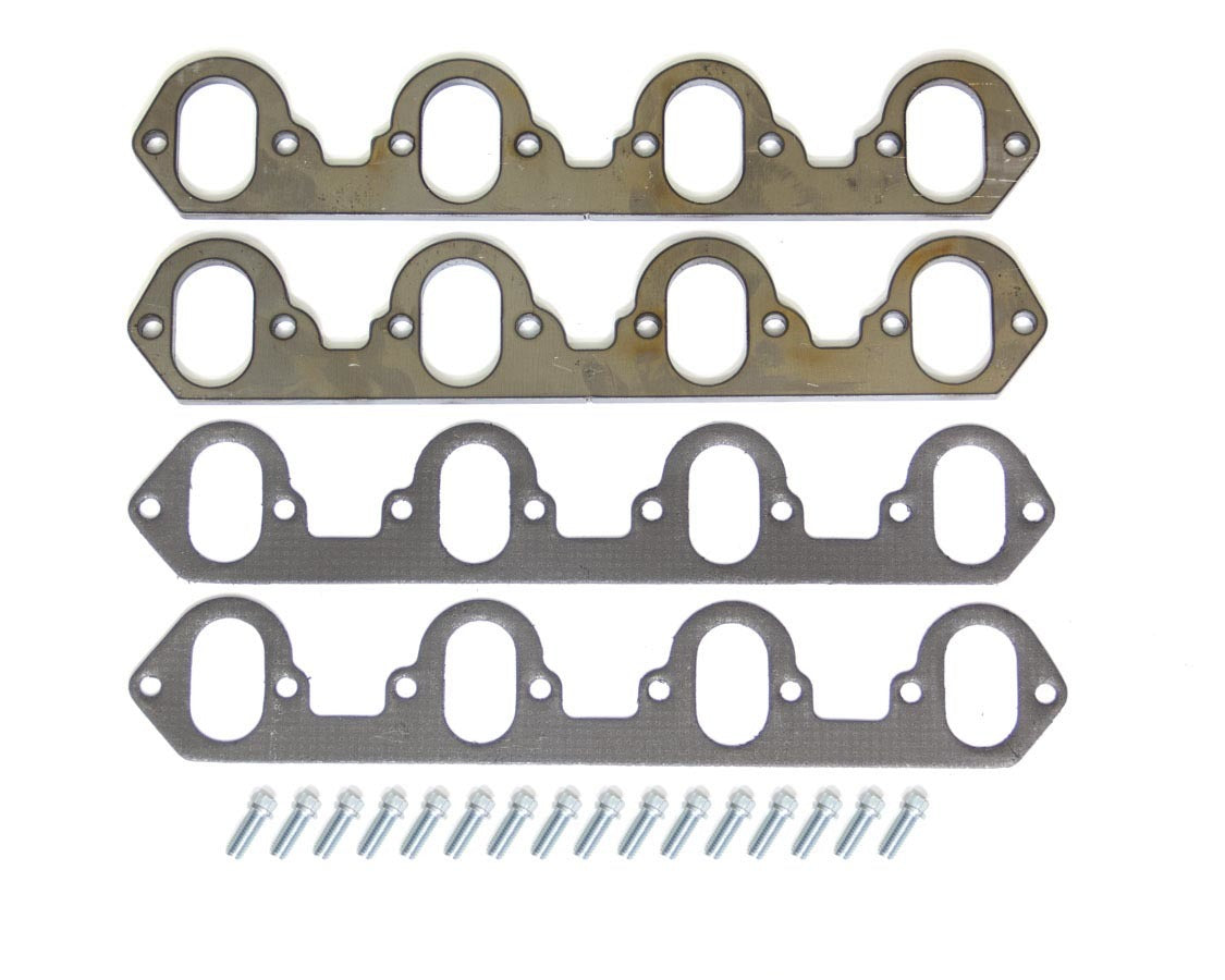 Hedman BBF 429/460 Flange Kit w/o Stubs - 2-1/8in Headers, Manifolds and Components Header Flanges main image