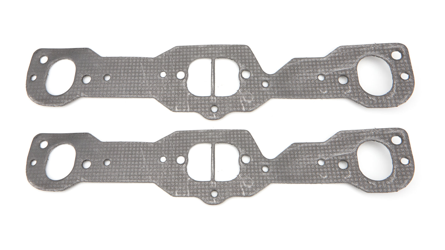 Hedman Pontiac Header Gasket D Port Inner Engine Gaskets and Seals Exhaust Header/Manifold Gaskets main image