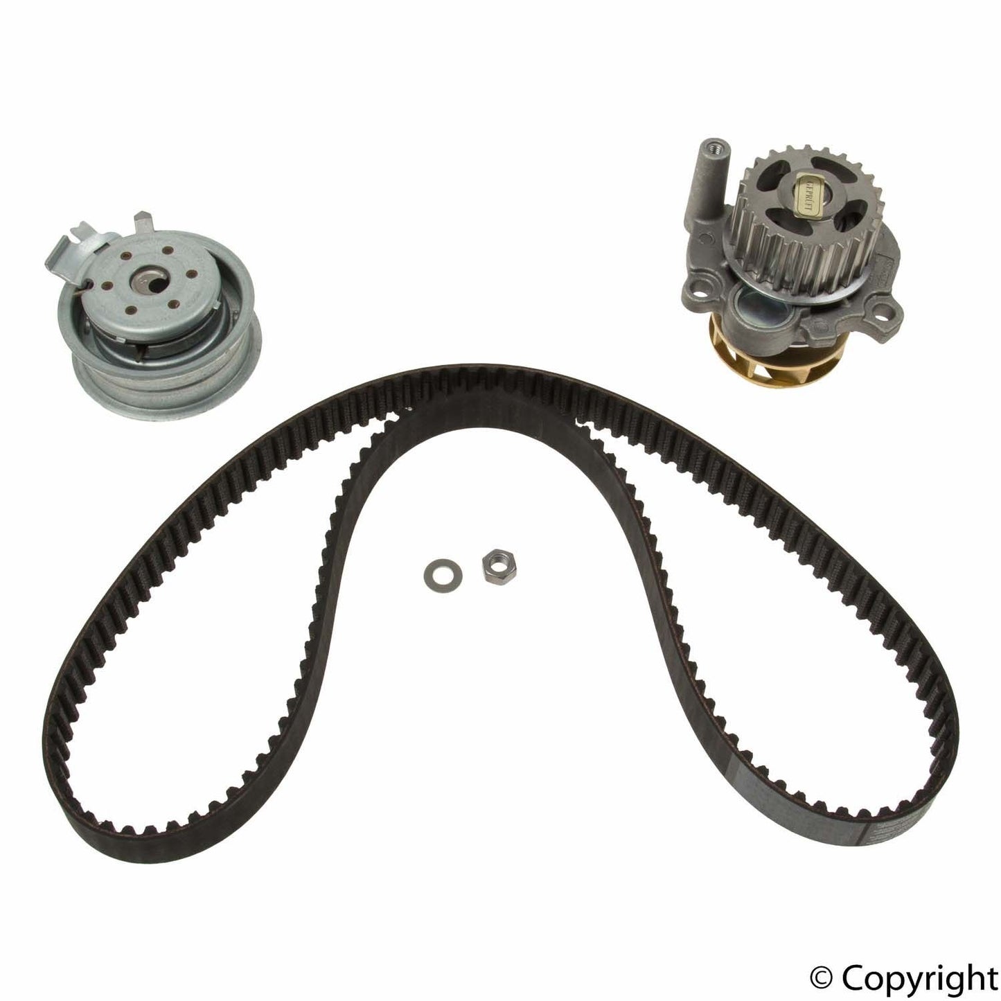 Hepu Engine Timing Belt Kit with Water Pump