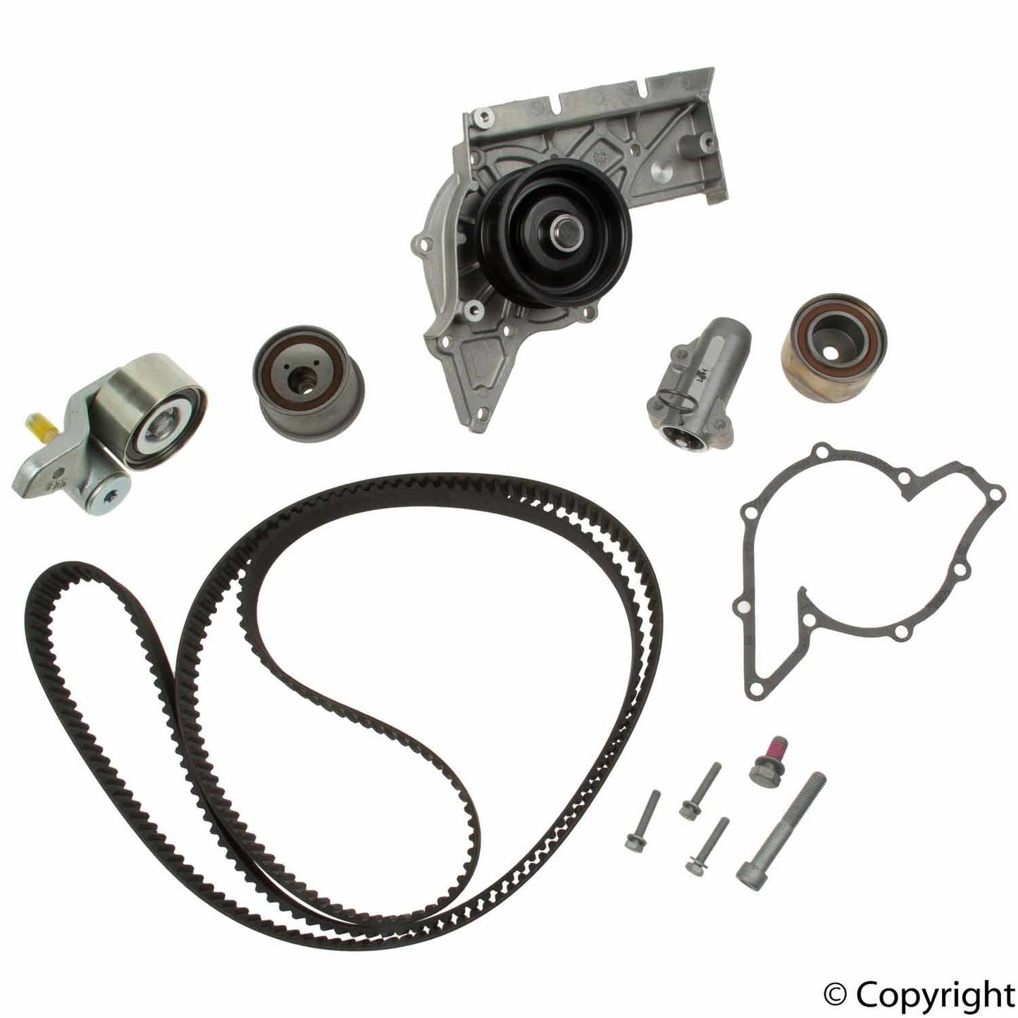 Hepu Engine Timing Belt Kit with Water Pump