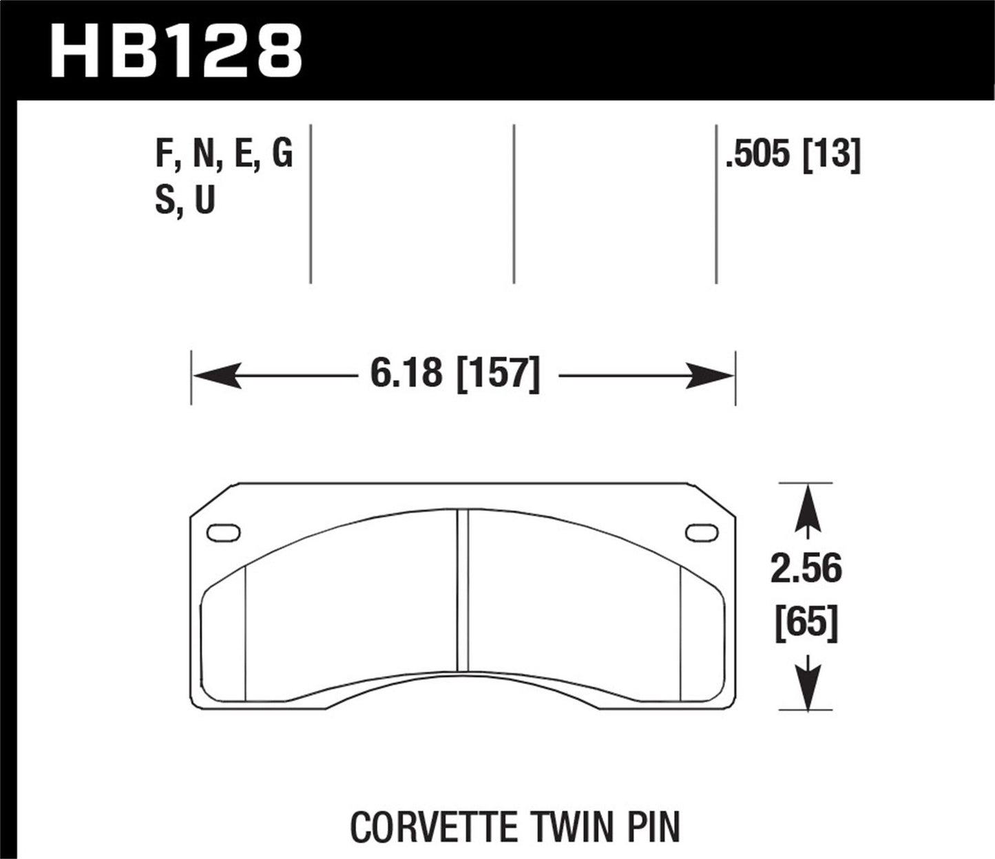 Hawk Disc Brake Pad