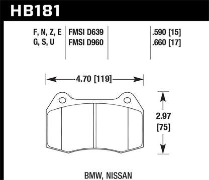 Hawk Disc Brake Pad