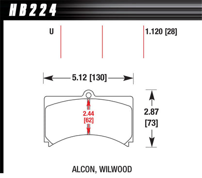 Hawk Disc Brake Pad