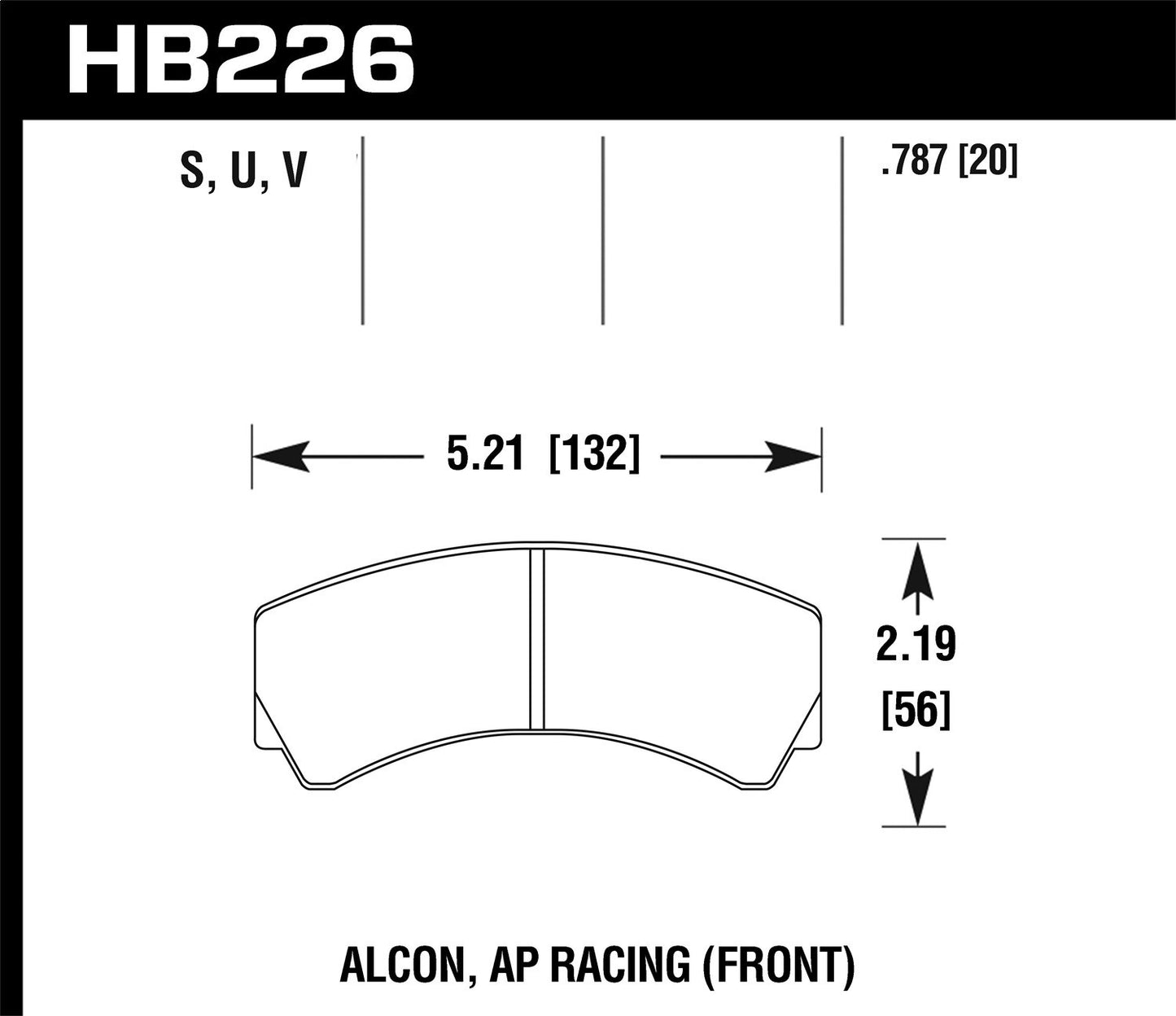 Hawk Disc Brake Pad