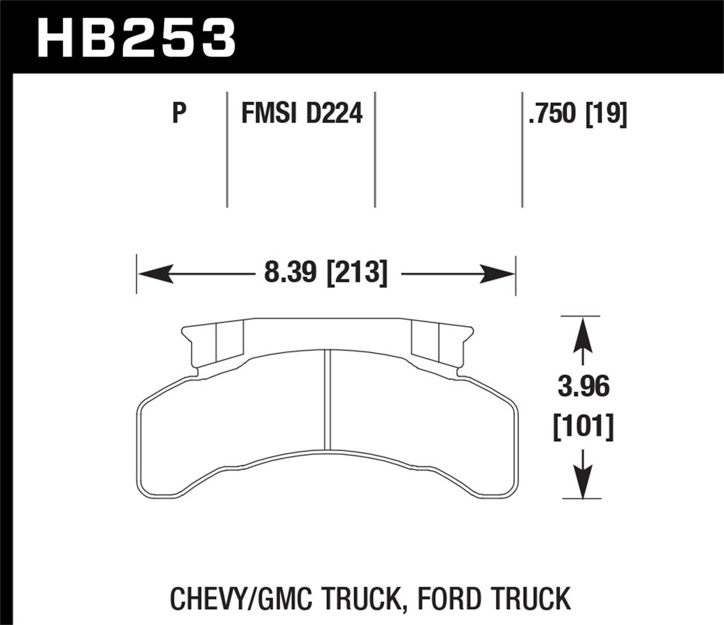 Hawk Disc Brake Pad