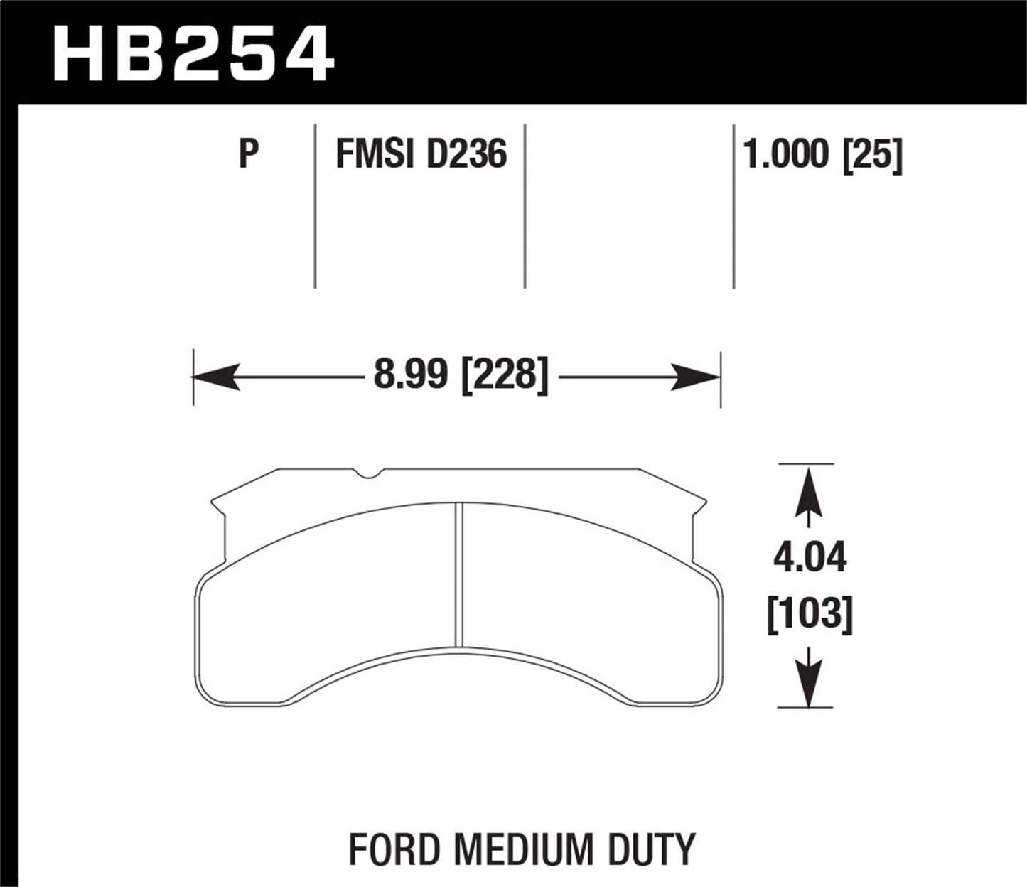 Hawk Disc Brake Pad