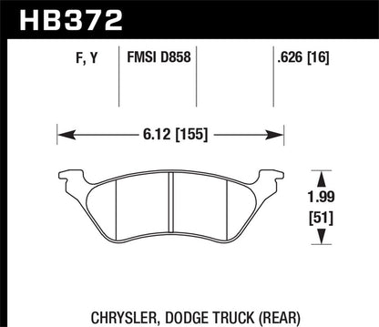Hawk Disc Brake Pad
