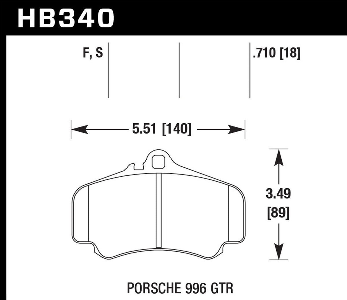 Hawk Disc Brake Pad