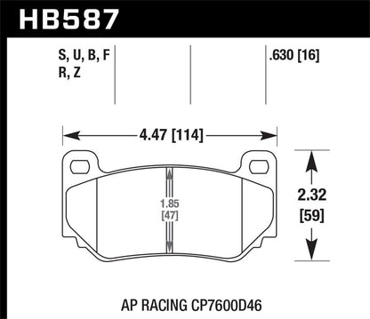 Hawk Disc Brake Pad