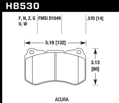 Hawk Disc Brake Pad *Discontinued