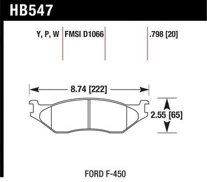 Hawk Disc Brake Pad