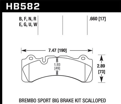 Hawk Disc Brake Pad