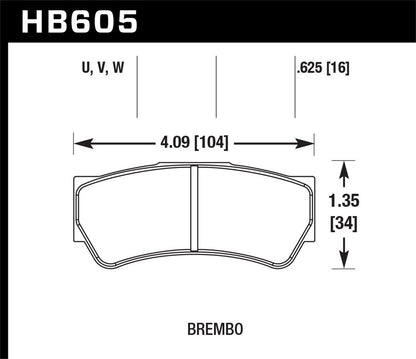 Hawk Disc Brake Pad