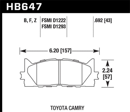 Hawk Disc Brake Pad *Discontinued