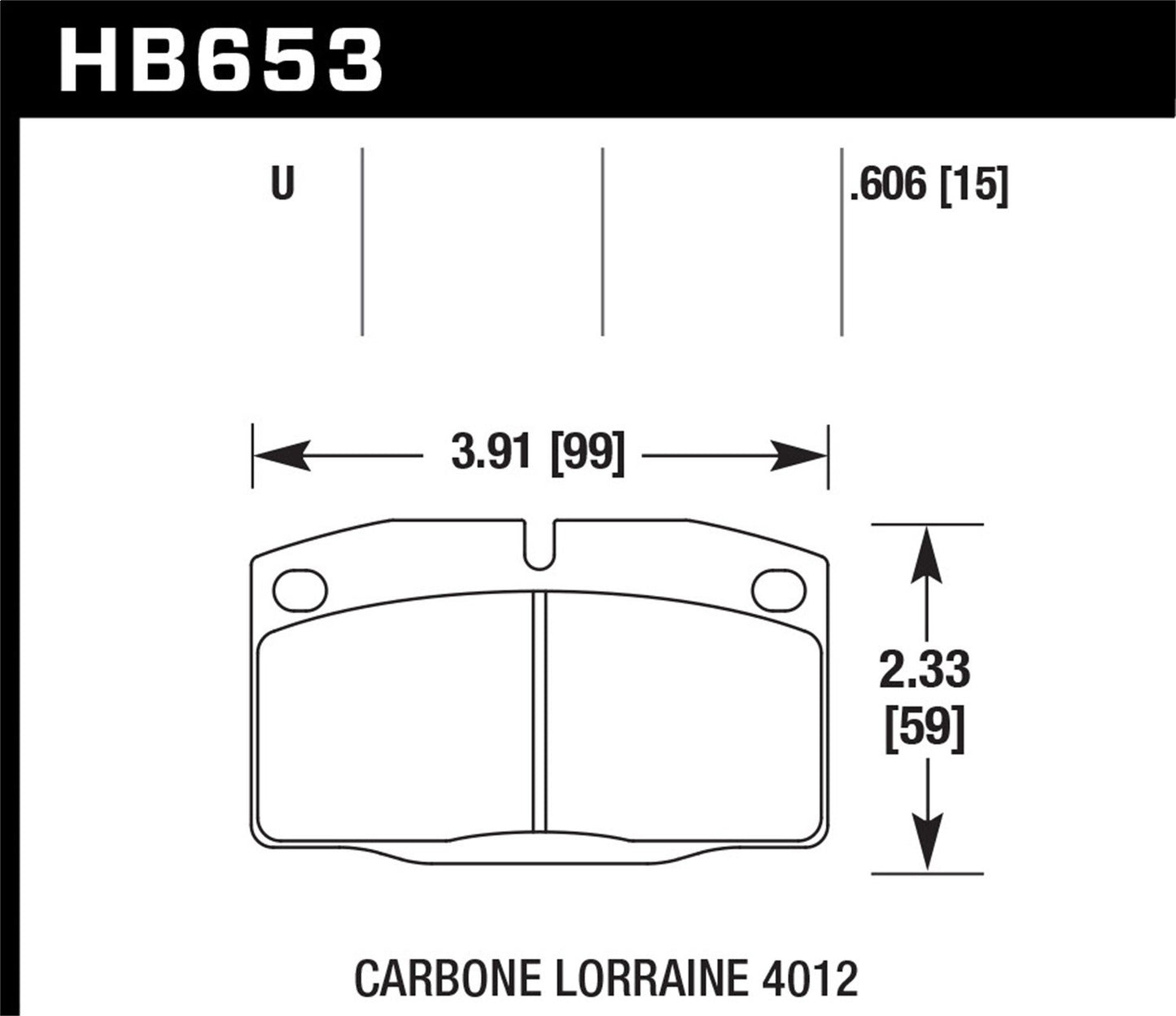 Hawk Disc Brake Pad