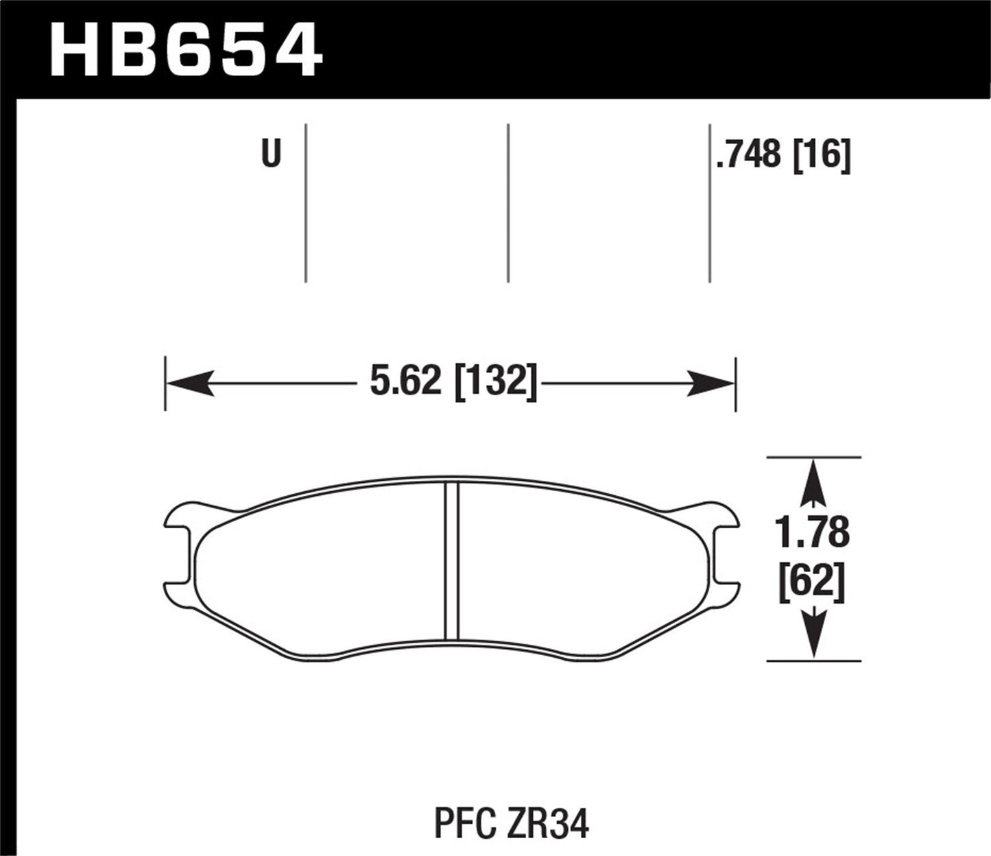 Hawk Disc Brake Pad