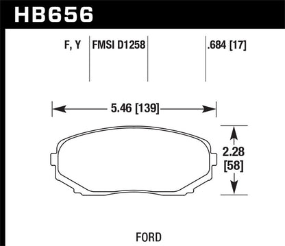 Hawk PC Street Front Brake Pad