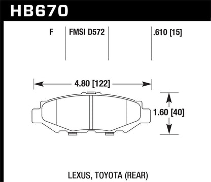 Hawk Disc Brake Pad