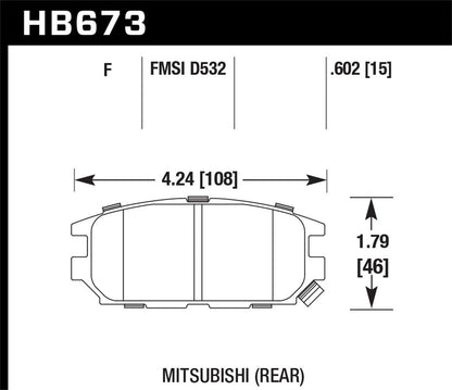 Hawk Disc Brake Pad