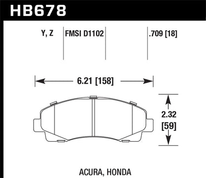 Hawk Disc Brake Pad