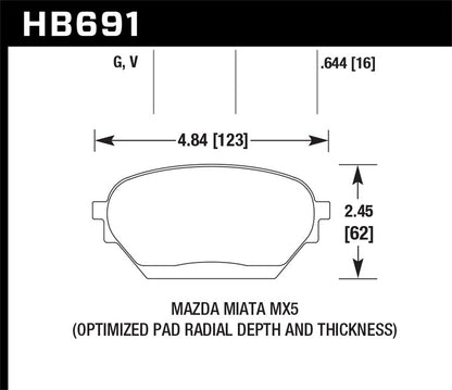 Hawk Disc Brake Pad *Discontinued