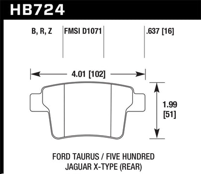 Hawk Disc Brake Pad