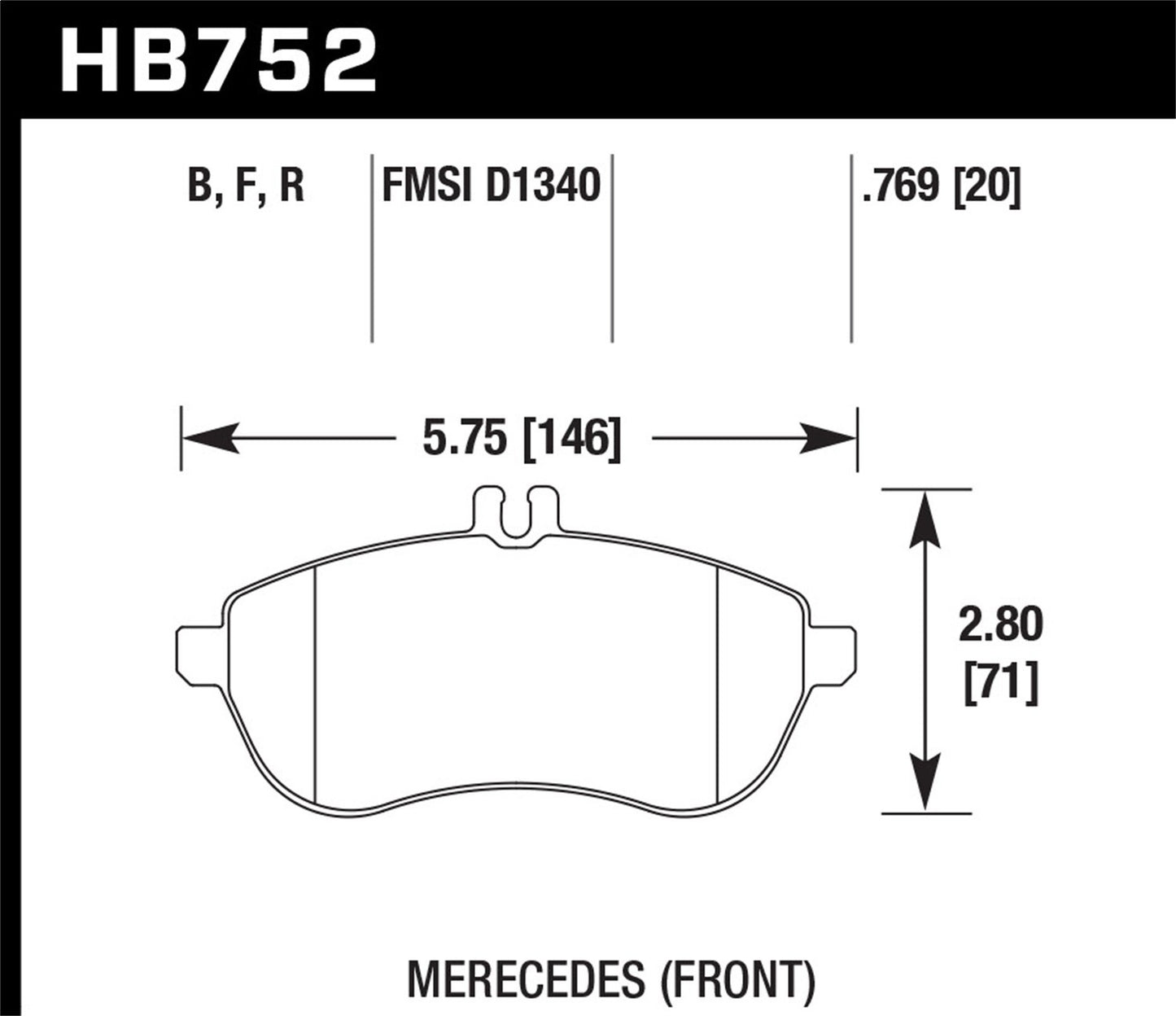 Hawk Disc Brake Pad