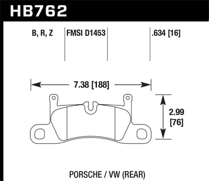 Hawk Street Race Rear Brake Pad