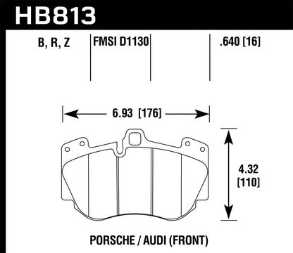 Hawk Street Race Front Brake Pad