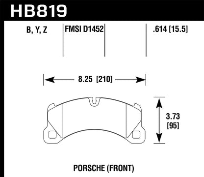 Hawk HPS 5.0 Street Front Brake Pad *Discontinued