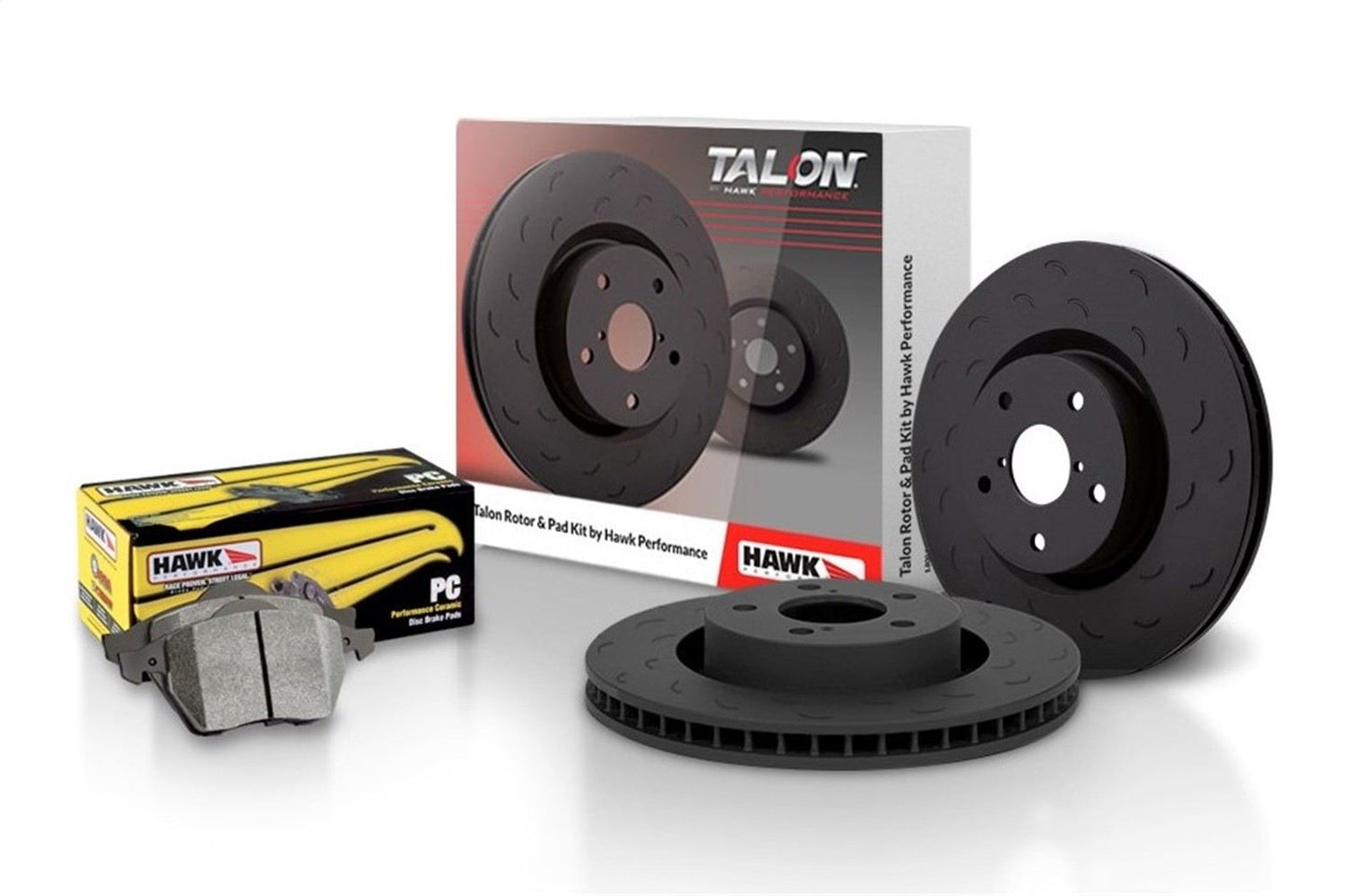 Hawk Talon Street Rotor And Brake Pad Kit