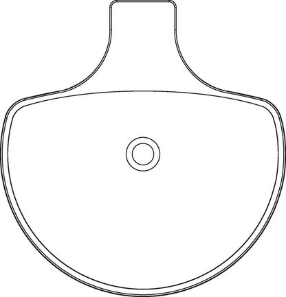 Hawk Non-Asbestos Organic; Disc Brake Pads