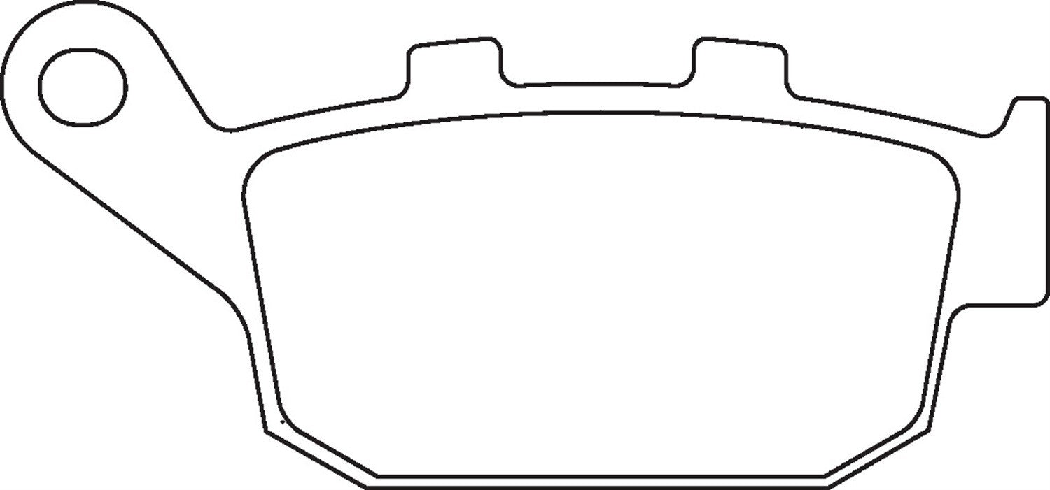 Hawk Non-Asbestos Organic; Disc Brake Pads