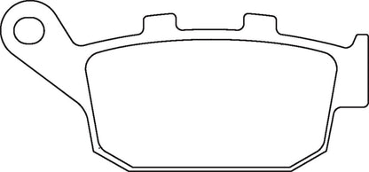 Hawk Non-Asbestos Organic; Disc Brake Pads