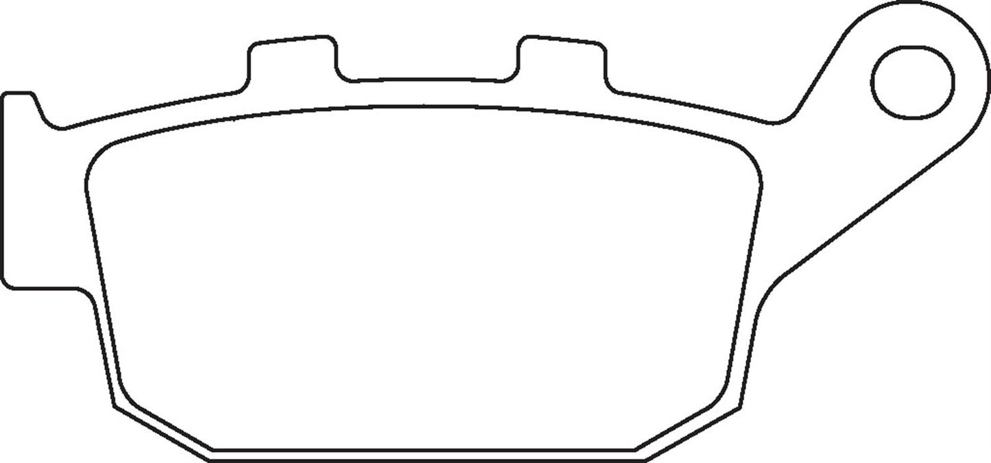 Hawk Non-Asbestos Organic; Disc Brake Pads
