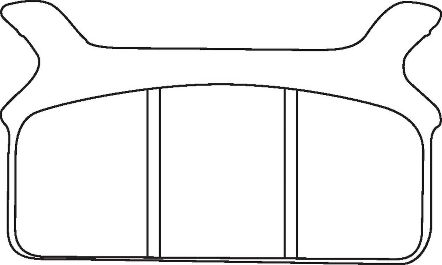 Hawk Non-Asbestos Organic; Disc Brake Pads
