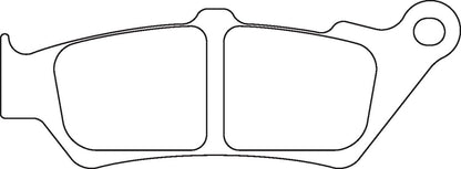 Hawk Non-Asbestos Organic; Disc Brake Pads
