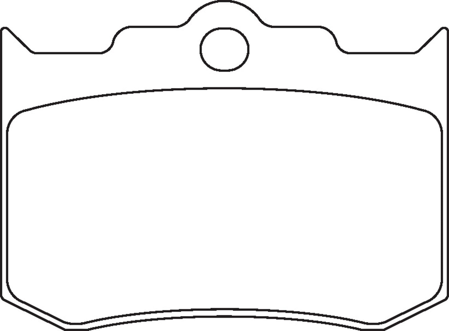Hawk Non-Asbestos Organic; Disc Brake Pads