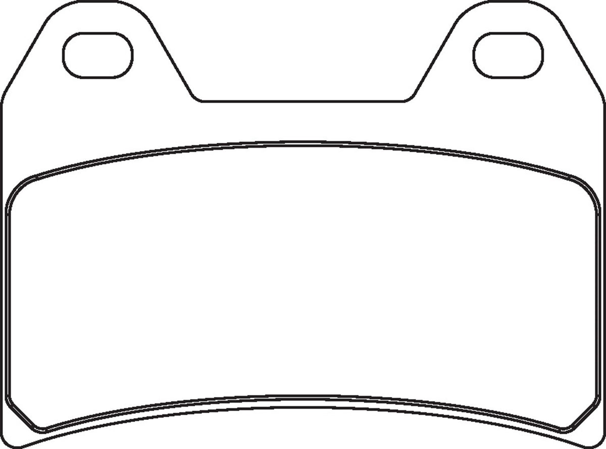 Hawk Non-Asbestos Organic; Disc Brake Pads