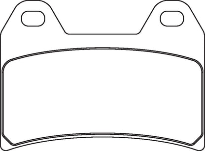 Hawk Non-Asbestos Organic; Disc Brake Pads
